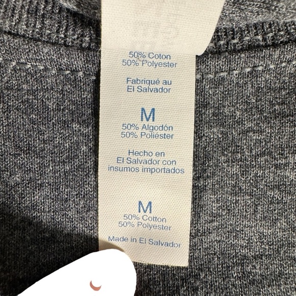 Purdue University Long Sleeve Shirt Women’s M Gray Jerzees Dri-Power NCAA - Picture 6 of 8